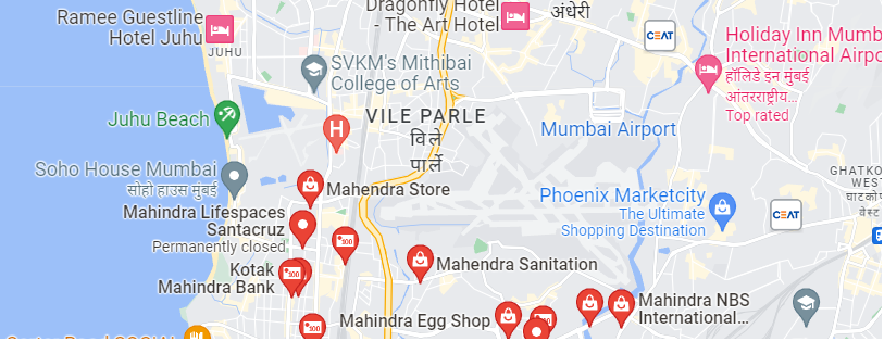 Mahindra Santacruz Project Location